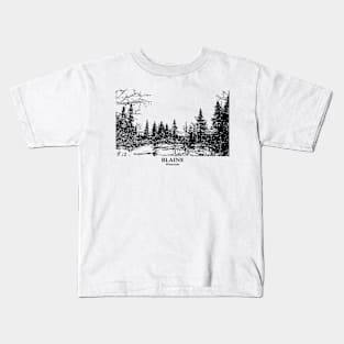 Blaine - Minnesota Kids T-Shirt